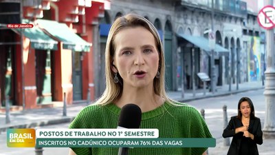 Brasil em Dia – 16/08/24 – Inscritos no CadÚnico ocuparam 76% das novas vagas de emprego formais