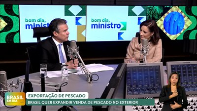 Brasil em Dia – 21/08/24 – Bom Dia, Ministro: André de Paula diz que governo atua para voltar a exportar pescados para UE e Reino Unido