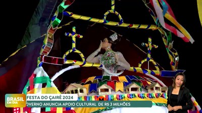 Brasil em Dia - 22/08/24 - Festa do Çairé 2024 recebe apoio cultural do R$ 3 milhões do Governo Federal