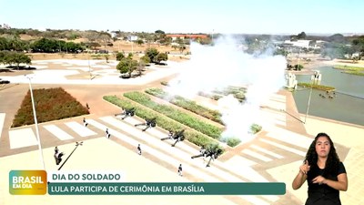 Brasil em Dia – 23/08/24 – Cerimônia do Dia do Soldado contou com presença de Lula e ministros