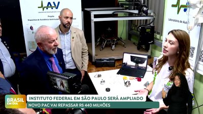 Brasil em Dia – 26/08/24 – Governo investe R$ 441,2 milhões no Instituto Federal de São Paulo