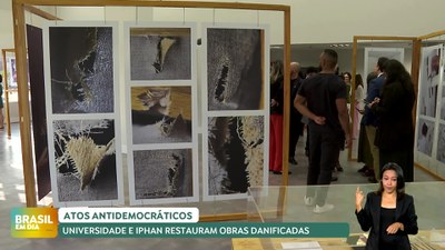 Brasil em Dia – 28/08/24 – Universidades e Iphan restauram obras danificadas nos atos antidemocráticos