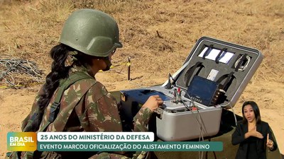 Brasil em Dia – 29/08/24 – Evento marca oficialização do alistamento voluntário feminino