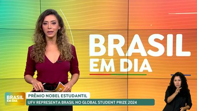 Brasil em Dia – 29/08/24 – Colégio da UFV representa Brasil no Prêmio Nobel Estudantil