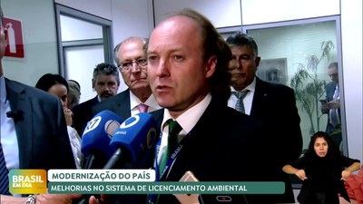 Brasil em Dia - 04/09/24 – Acordo vai modernizar sistema de licenciamento ambiental