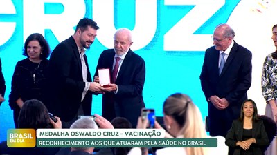 Brasil em Dia - 12/09/24 - Medalha Oswaldo Cruz: Presidente Lula entrega medalhas por contribuição à vacinação