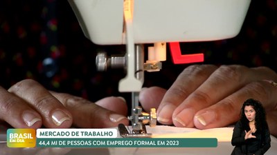 Brasil em Dia - 13/09/24 - Mercado de trabalho: 44,4 milhões de pessoas com emprego formal em 2023