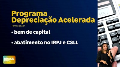 Brasil em Dia – 16/09/24 – Programa Depreciação Acelerada vai beneficiar 23 setores industriais