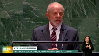 Brasil em Dia – 23/09/24 – “Precisamos de coragem e vontade política para mudar”, diz Lula na Cúpula do Futuro