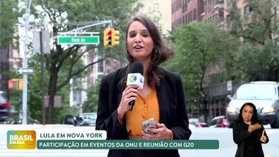 Brasil em Dia – 23/09/24 – Em Nova York, Lula será homenageado por trabalho de combate à fome