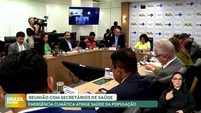 Brasil em Dia – 27/09/24 – Nísia e secretários estaduais e municipais discutem impactos da emergência climática na população