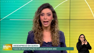 Brasil em Dia – 27/09/24 – PNAD: taxa de desocupação, de 6,6%, é a menor desde 2012