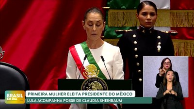 Brasil em Dia - 02/10/24 – Lula acompanha posse da primeira mulher eleita presidente do México