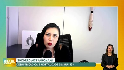 Brasil em Dia - 03/10/2024 - Socorro aos Yanomami: desnutrição cai e mortalidade diminui 33%