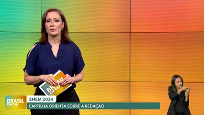 Brasil em Dia - 04/10/2024 - Enem 2024: Cartilha com orientações sobre a redação está disponível