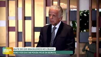 Brasil em Dia - 04/10/2024 - Resgate de brasileiros no Líbano: cerca de 220 brasileiros serão repatriados