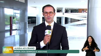 Brasil em Dia - 07/10/2024 - Ajuda ao Líbano: Brasil doa seringas e agulhas