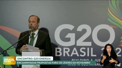 Brasil em Dia - 07/10/2024 - G20 energia: foram encaminhadas propostas para os líderes em novembro