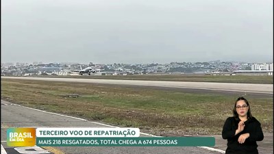 Brasil em Dia - 11/10 – Terceiro voo de repatriação chega do Líbano com 218 passageiros