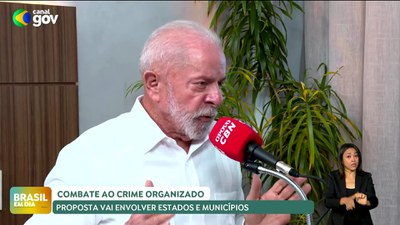 Brasil em Dia – 14/10/24 – Presidente Lula defende união dos entes federados no combate ao crime organizado