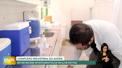 Brasil em Dia – 16/10/24 – Governo destina R$ 4,2 bi para alavancar indústria da saúde com foco nas demandas do SUS