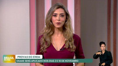 Brasil em Dia – 17/10/24 –Enem 2024 será aplicado nos dias 3 e 10 de novembro