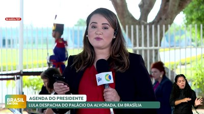 Brasil em Dia - 22/10/2024 - Presidente Lula despacha do Palácio do Alvorada, em Brasília, nesta terça-feira