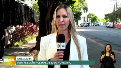 Brasil em Dia - 22/10/2024 - Enem 2024: provas serão nos dias 3 e 10 de novembro