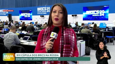 Brasil em Dia - 22/10/2024 - XVI Cúpula dos BRICS na Rússia: encontro começa nesta terça-feira