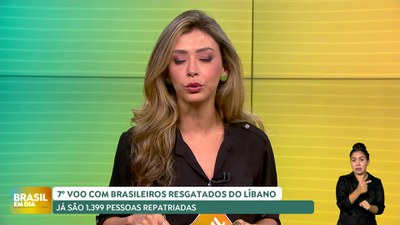 Brasil em Dia – 23/10/24 – Sétimo voo da Operação Raízes do Cedro chega ao Brasil com 82 passageiros