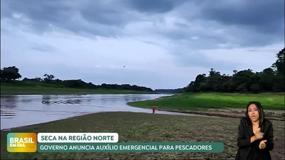 Brasil em Dia – 25/10/24 – Seca no Norte: Governo Federal anuncia auxílio emergencial para pescadores