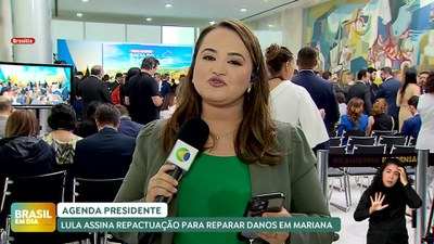Brasil em Dia – 25/10/24 – Presidente Lula assina repactuação para reparar danos em Mariana (MG)