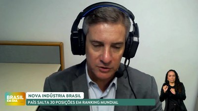 Brasil em Dia - 29/10/2024 - Nova Indústria Brasil: País salta 30 posições em ranking mundial
