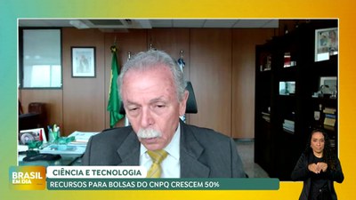 Brasil em Dia - 29/10/2024 - Ciência e Tecnologia: recursos para bolsas do CNPQ crescem 50%