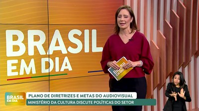 Brasil em Dia - 29/10/2024 - Governo discute a elaboração de um Plano de Diretrizes e Metas do Audiovisual Brasileiro