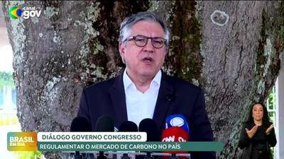 Brasil em Dia - 29/10/2024 - Diálogo Governo e Congresso: regulamentação do mercado de carbono no país é prioridade