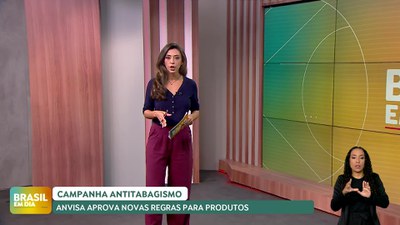Brasil em Dia – 31/10/24 – Campanha antitabagismo: Anvisa aprova novas regras para produtos