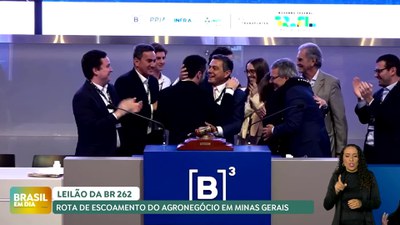 Brasil em Dia – 1/11/2024 – Rotas do Brasil S.A. vence leilão e investirá R$ 8,54 bi na modernização da BR-262/MG