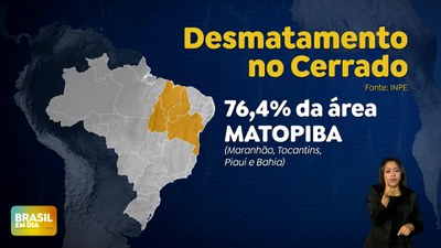 Brasil em Dia – 07/11/27 – Dados do Inpe mostram primeira queda do desmatamento no Cerrado em 5 anos