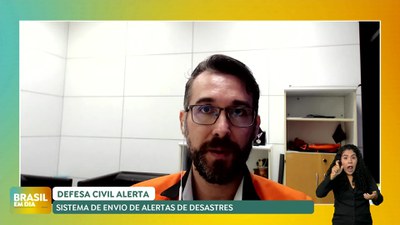 Brasil em Dia - 12/11/2024 - Defesa Civil Alerta: Saiba mais sobre o sistema de envio de alertas de desastres