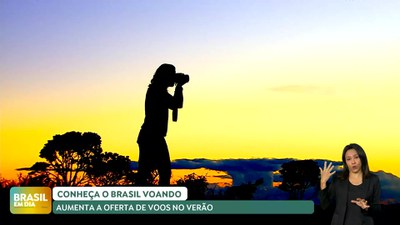 Brasil em Dia - 12/11/2024 - Nova etapa do Conheça o Brasil Voando terá 184 mil voos para a temporada de verão