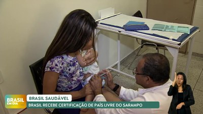 Brasil em Dia – 13/11/24 - Brasil recebe recertificação de país livre do sarampo