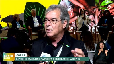 Brasil em Dia - 15/11/2024 - Governo brasileiro participa dos debates da COP 29