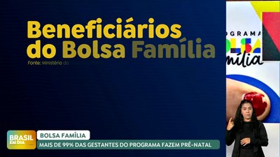 Brasil em Dia – 21/11/24 – Bolsa Família: mais de 99% das gestantes do programa fazem pré-natal