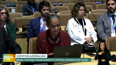 Brasil em Dia – 22/11/24 – Na COP 29, Marina Silva faz apelo por financiamento contra mudança do clima