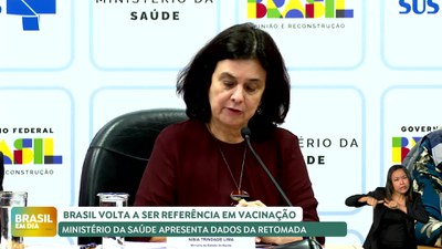 Brasil em Dia – 26/11/24 – Ministério da Saúde apresenta dados da retomada da vacinação no Brasil