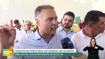 Brasil em Dia – 04/12/24 – Governo entrega viaduto em Porto Real do Colégio (AL), com investimento de R$ 23,7 mi