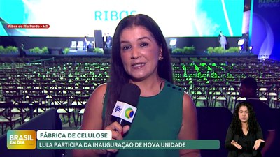 Brasil em Dia – 05/12/24 – Lula participa da inauguração de nova fábrica de celulose no MS