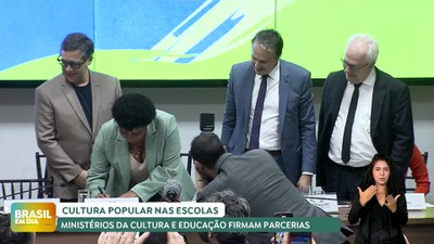 Brasil em Dia – 05/12/24 – Ministérios firmam acordo para valorizar a cultura popular em instituições de ensino