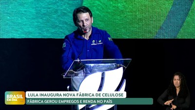 Brasil em Dia – 06/12/24 – Lula participa da inauguração da fábrica de celulose da Suzano no MS